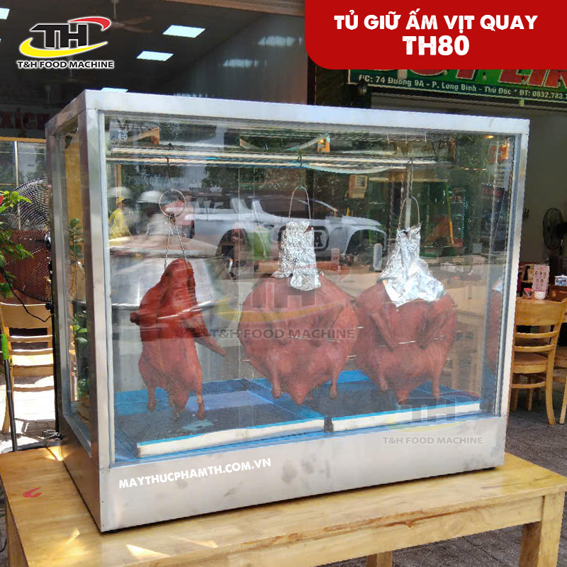 Tủ giữ nóng vịt quay
