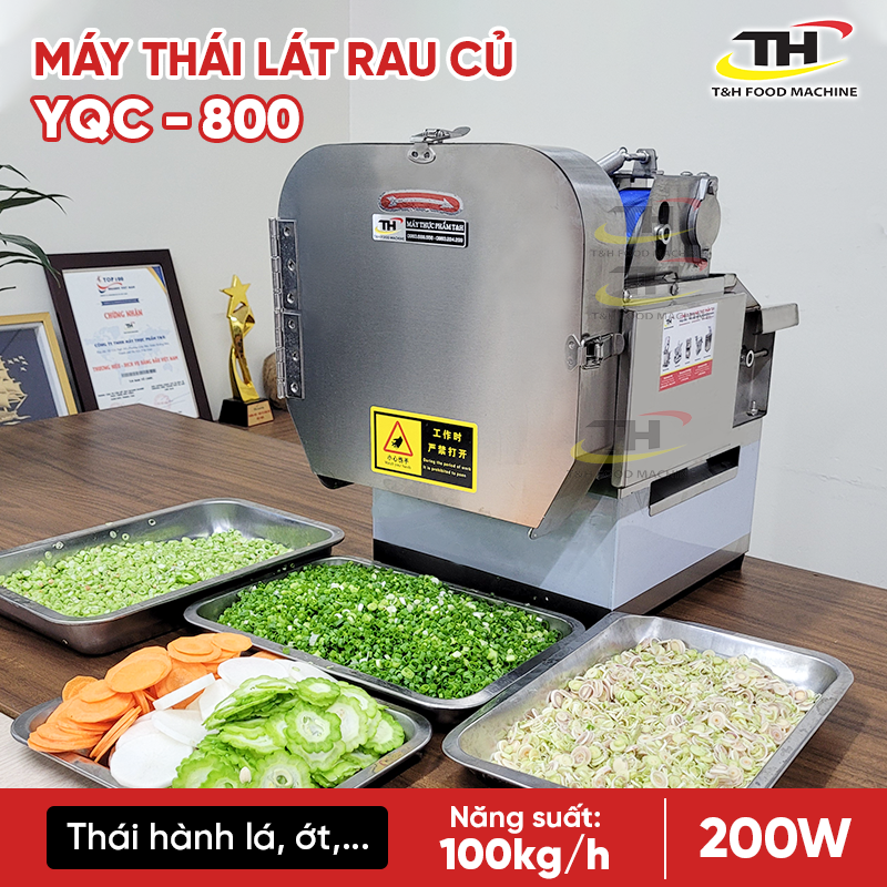 Máy thái hành lá mini YQC-800