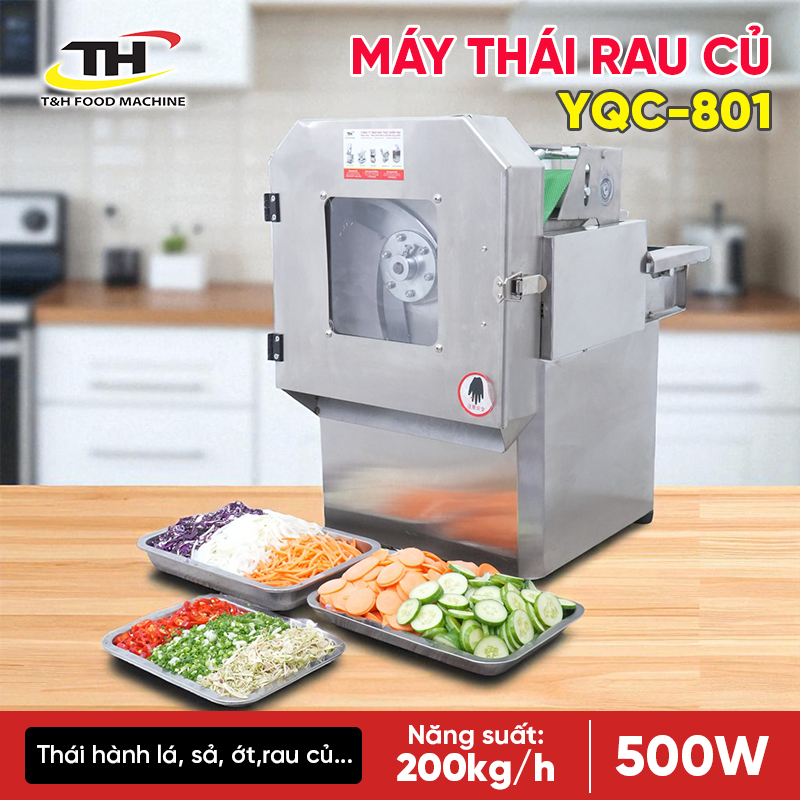 Máy Thái Lát Rau Củ YQC801