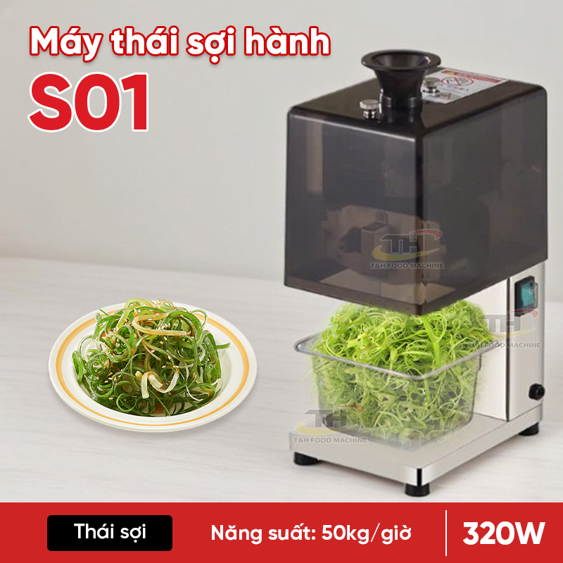 Máy chẻ hành, chẻ rau muống - S01