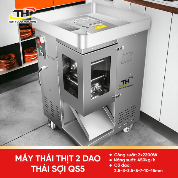 Máy thái thịt sợi làm nem nắm QS5