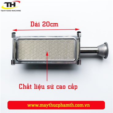 Phụ Kiện Họng Đốt Sứ Cho Bếp Nướng Gas Công Nghiệp