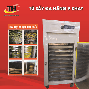 Tủ Sấy Công Nghiệp Đa Năng 9 Khay