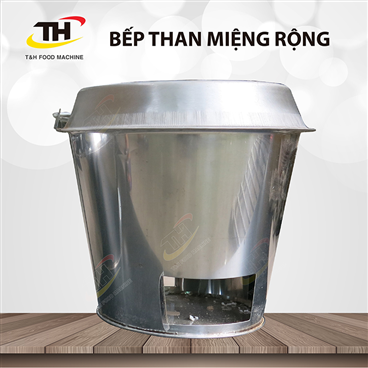 Bếp Than Lò Quay Vịt Miệng Rộng, Dễ Ra Nhiệt