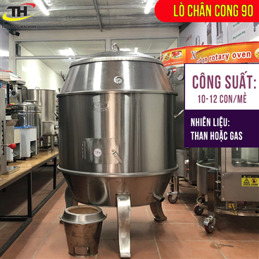 Lò Quay Vịt, Gà, Heo, Thỏ Chân Cong Nhập Khẩu Nguyên Chiếc