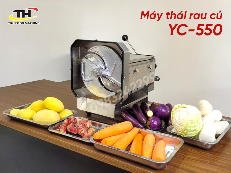 Máy thái rau củ quả đa năng YC-550