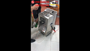 Bàn Giao Máy Thái Thịt DQ-8 Cho Khách Hàng Ở Thạch Thất